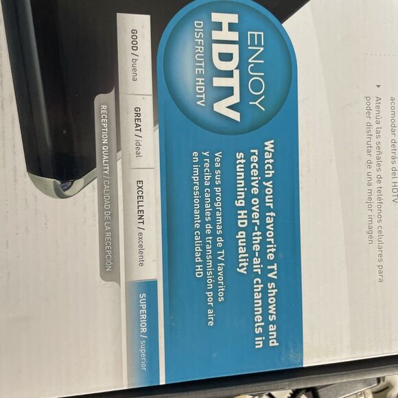 TERK New Omni-directional Amplified Indoor Digital HDTV Antenna Omnitv3a Working - Picture 3 of 9